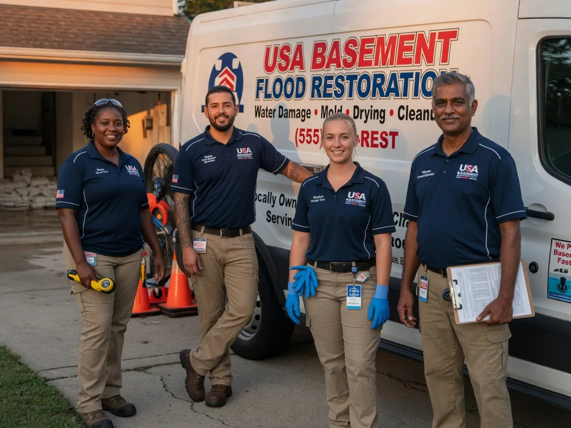 Basement Flood Cleanup company in New Milton, WV